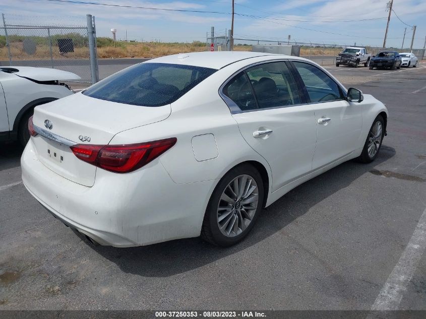 2021 INFINITI Q50 3.0T LUXE - JN1EV7BP7MM702425
