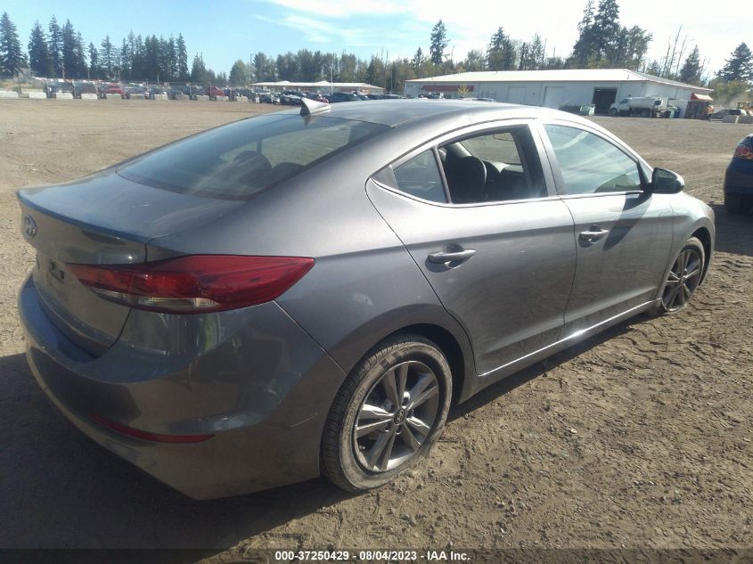 2018 HYUNDAI ELANTRA SEL - 5NPD84LF0JH370502