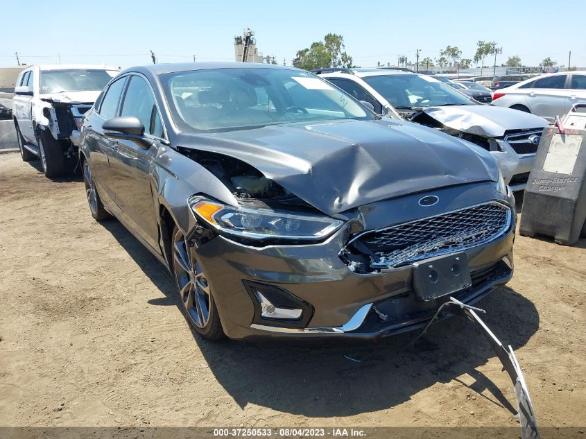 2019 FORD FUSION TITANIUM - 3FA6P0D92KR221798
