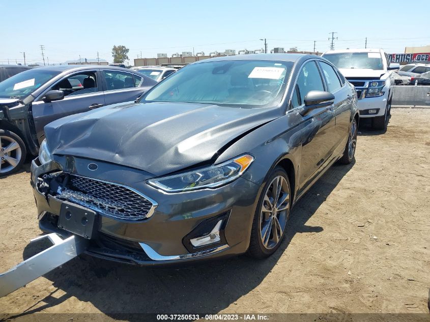 2019 FORD FUSION TITANIUM - 3FA6P0D92KR221798