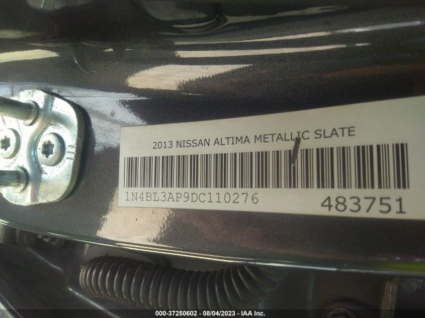 2013 NISSAN ALTIMA 3.5S/3.5SV/3.5SL - 1N4BL3AP9DC110276