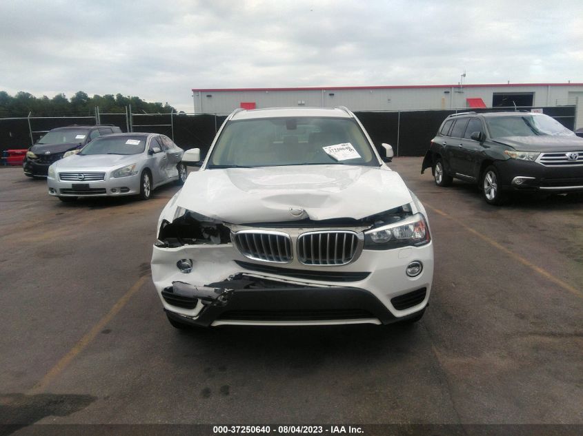 2017 BMW X3 SDRIVE28I - 5UXWZ7C31H0X41184