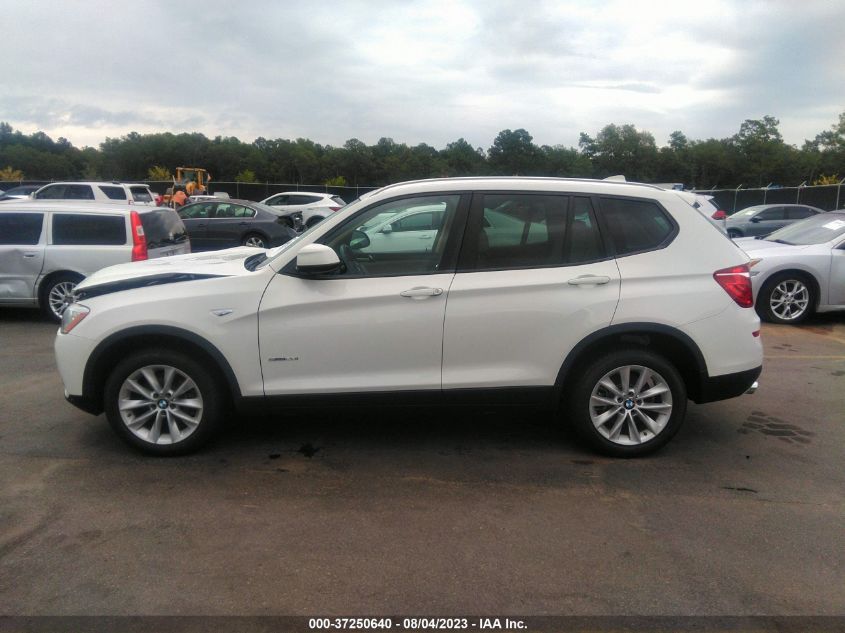 2017 BMW X3 SDRIVE28I - 5UXWZ7C31H0X41184