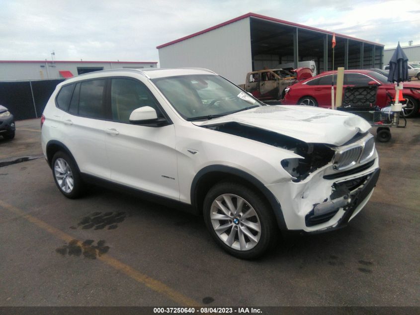 2017 BMW X3 SDRIVE28I - 5UXWZ7C31H0X41184