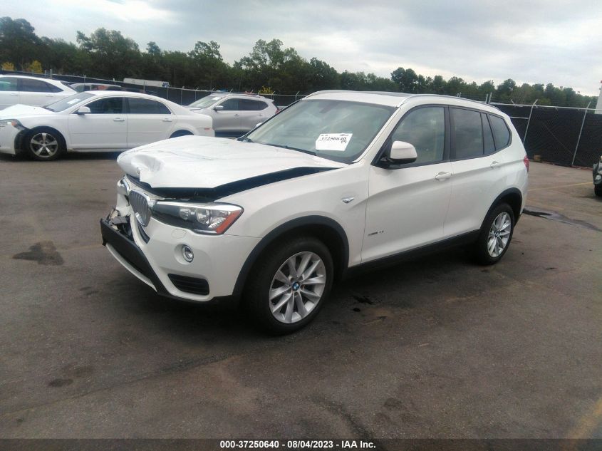 2017 BMW X3 SDRIVE28I - 5UXWZ7C31H0X41184