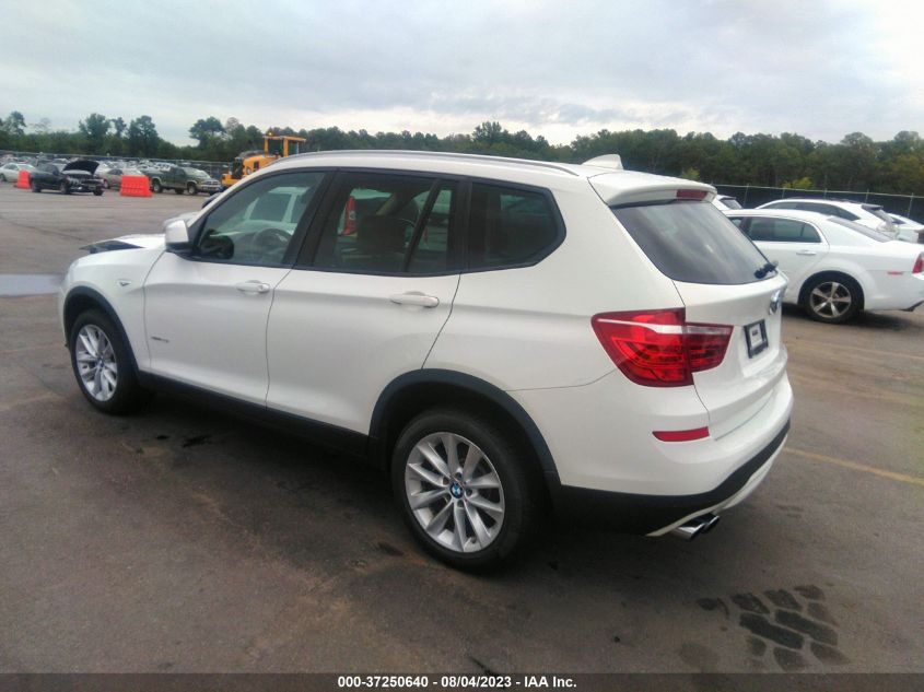 2017 BMW X3 SDRIVE28I - 5UXWZ7C31H0X41184