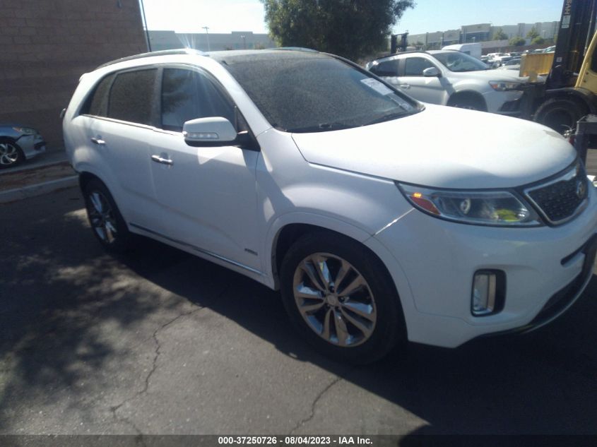 2014 KIA SORENTO SX LIMITED - 5XYKWDA76EG484087