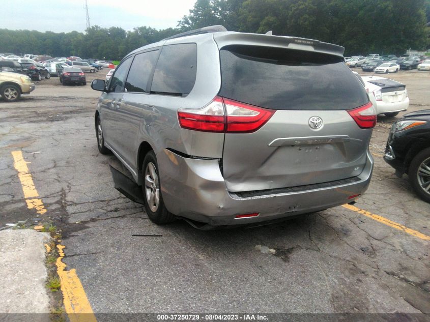 2018 TOYOTA SIENNA LE - 5TDKZ3DC7JS949144
