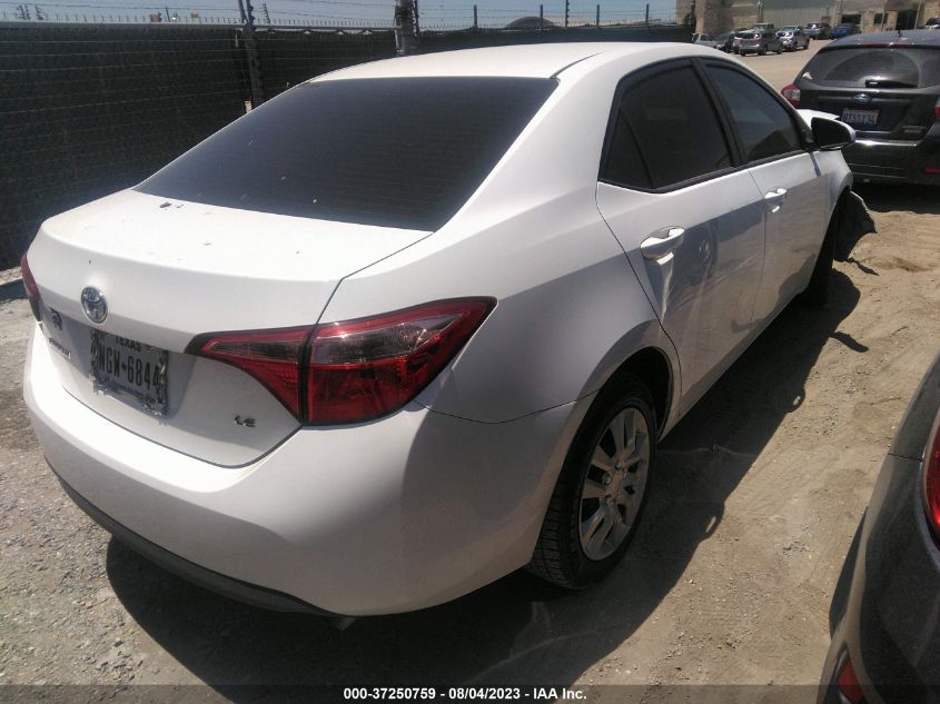 2017 TOYOTA COROLLA L/LE/XLE/SE - 2T1BURHEXHC790488