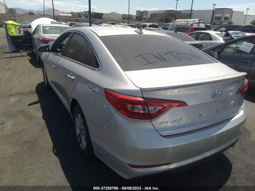 2016 HYUNDAI SONATA 2.4L SE - 5NPE24AF4GH314449