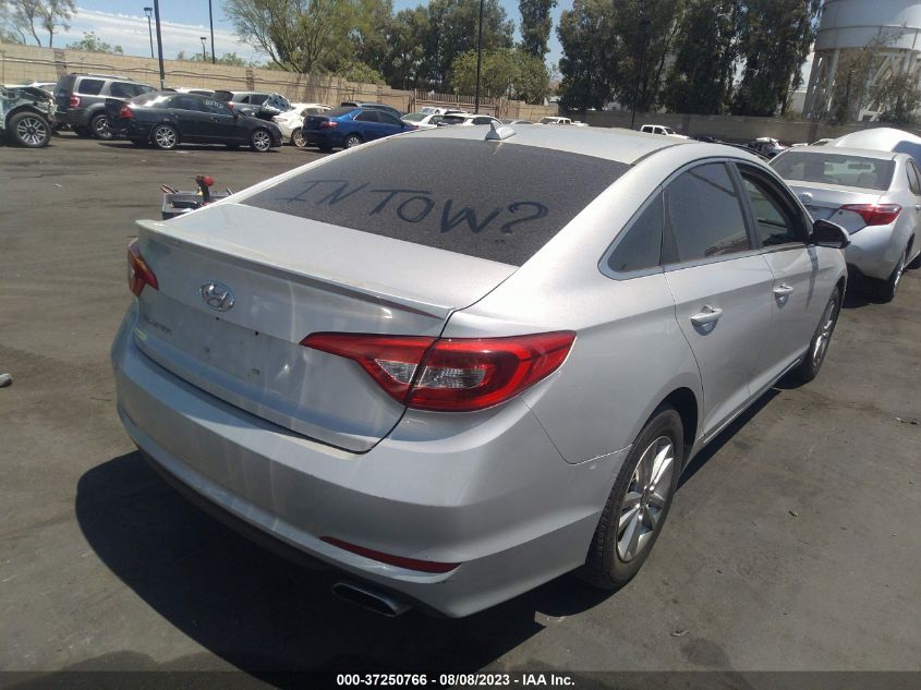 2016 HYUNDAI SONATA 2.4L SE - 5NPE24AF4GH314449