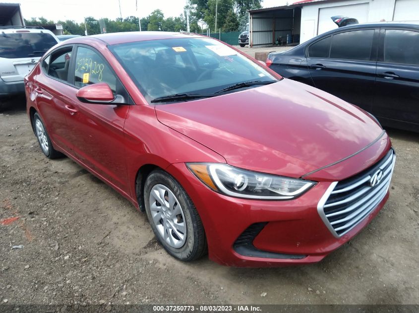 2017 HYUNDAI ELANTRA SE - 5NPD74LF5HH199520