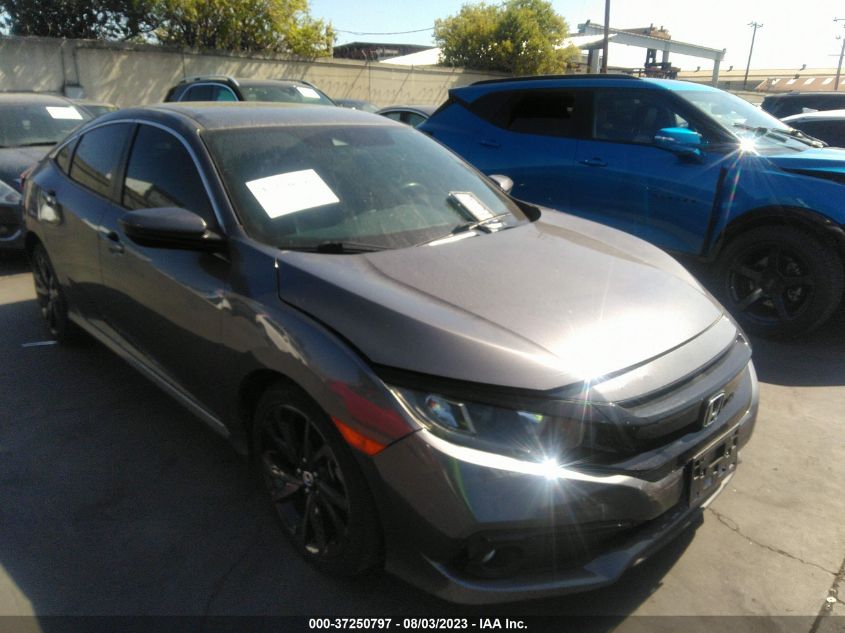 2019 HONDA CIVIC SEDAN SPORT - 2HGFC2F87KH528810