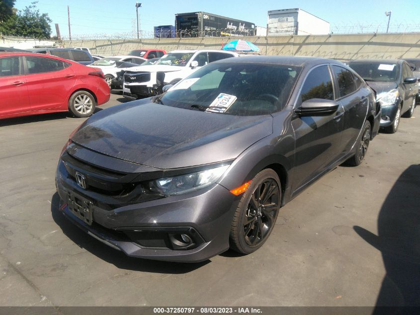 2019 HONDA CIVIC SEDAN SPORT - 2HGFC2F87KH528810