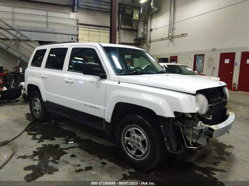 2013 JEEP PATRIOT SPORT - 1C4NJRBB3DD203372