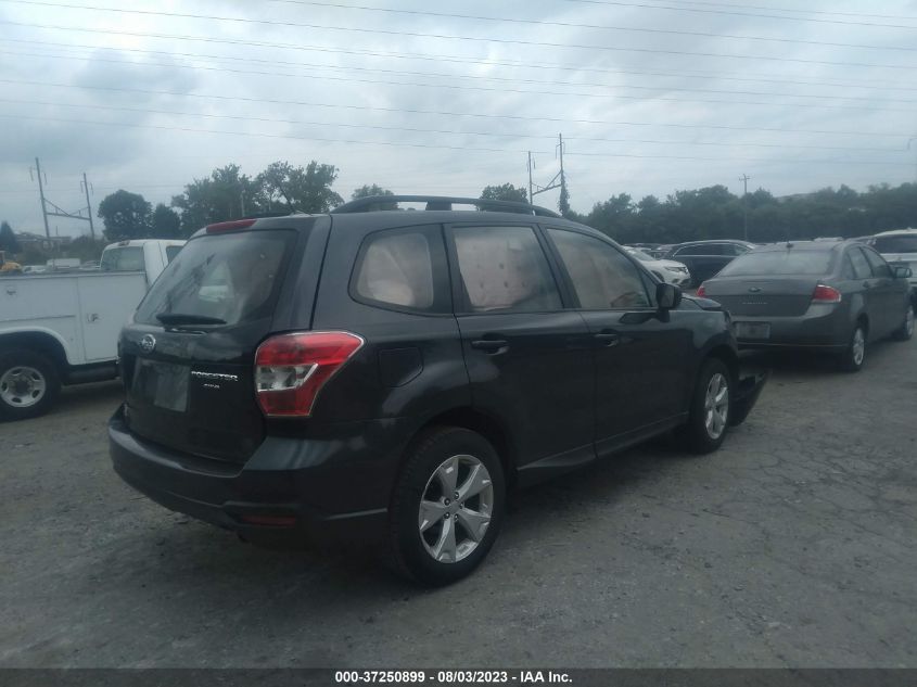 2015 SUBARU FORESTER 2.5I - JF2SJABC0FH575441
