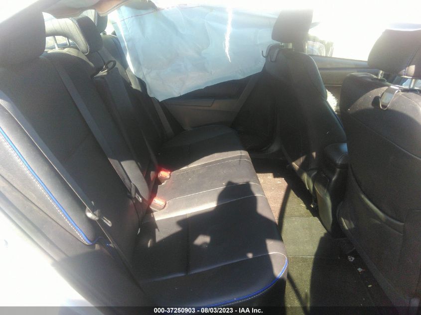 2017 TOYOTA COROLLA L/LE/XLE/SE/XSE - 2T1BURHE9HC762813