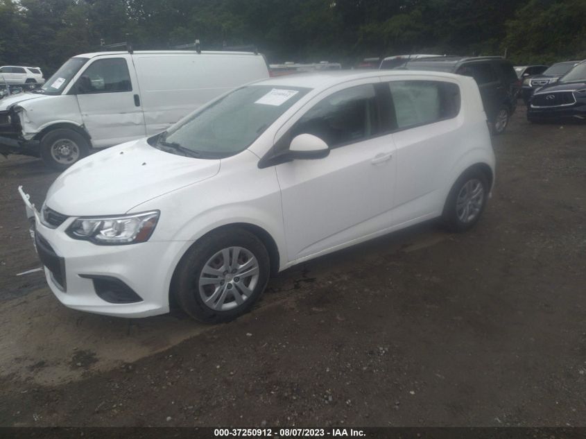 2017 CHEVROLET SONIC LT - 1G1JG6SG7H4153422