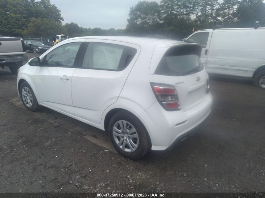 2017 CHEVROLET SONIC LT - 1G1JG6SG7H4153422