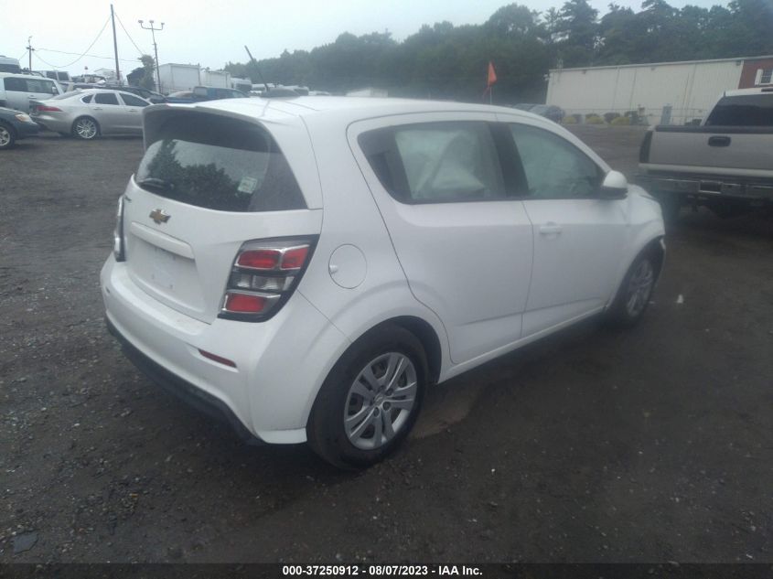 2017 CHEVROLET SONIC LT - 1G1JG6SG7H4153422