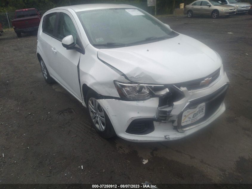 2017 CHEVROLET SONIC LT - 1G1JG6SG7H4153422