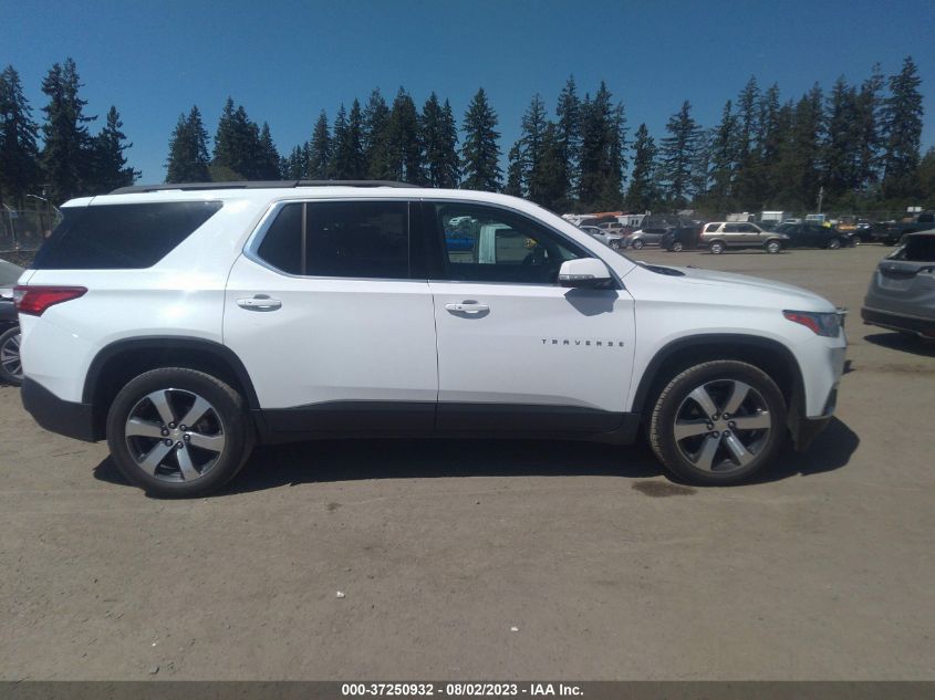 2021 CHEVROLET TRAVERSE LT LEATHER - 1GNERHKW0MJ213291