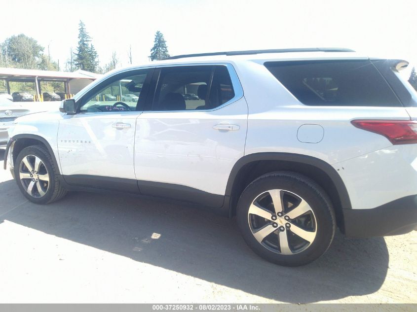 2021 CHEVROLET TRAVERSE LT LEATHER - 1GNERHKW0MJ213291