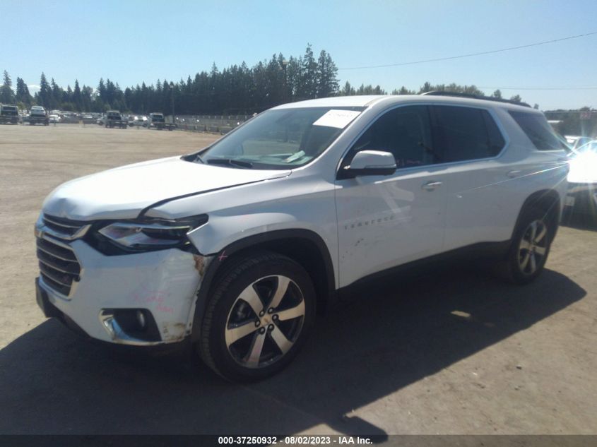 2021 CHEVROLET TRAVERSE LT LEATHER - 1GNERHKW0MJ213291