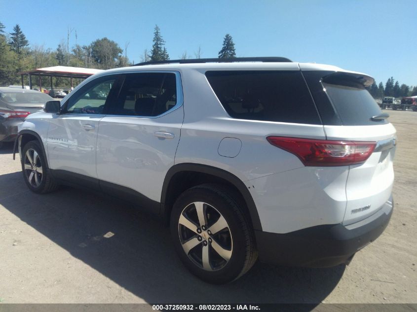 2021 CHEVROLET TRAVERSE LT LEATHER - 1GNERHKW0MJ213291