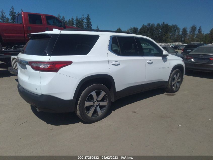 2021 CHEVROLET TRAVERSE LT LEATHER - 1GNERHKW0MJ213291