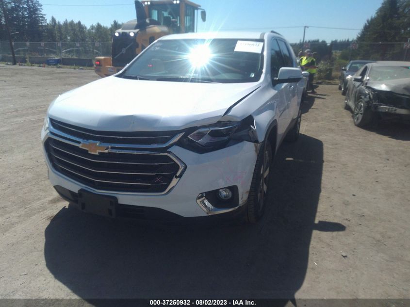 2021 CHEVROLET TRAVERSE LT LEATHER - 1GNERHKW0MJ213291
