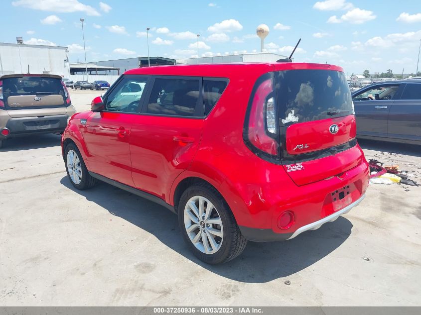 2018 KIA SOUL + - KNDJP3A54J7603750