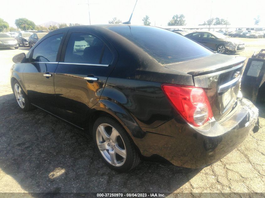 2013 CHEVROLET SONIC LTZ - 1G1JE5SB5D4106016