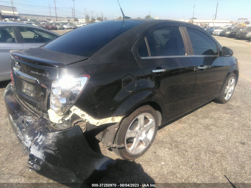 2013 CHEVROLET SONIC LTZ - 1G1JE5SB5D4106016