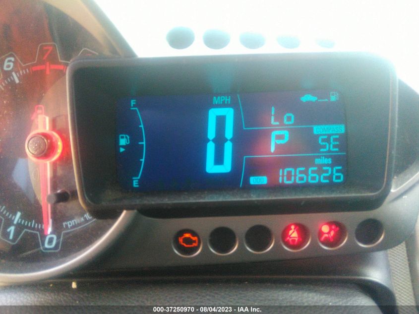2013 CHEVROLET SONIC LTZ - 1G1JE5SB5D4106016