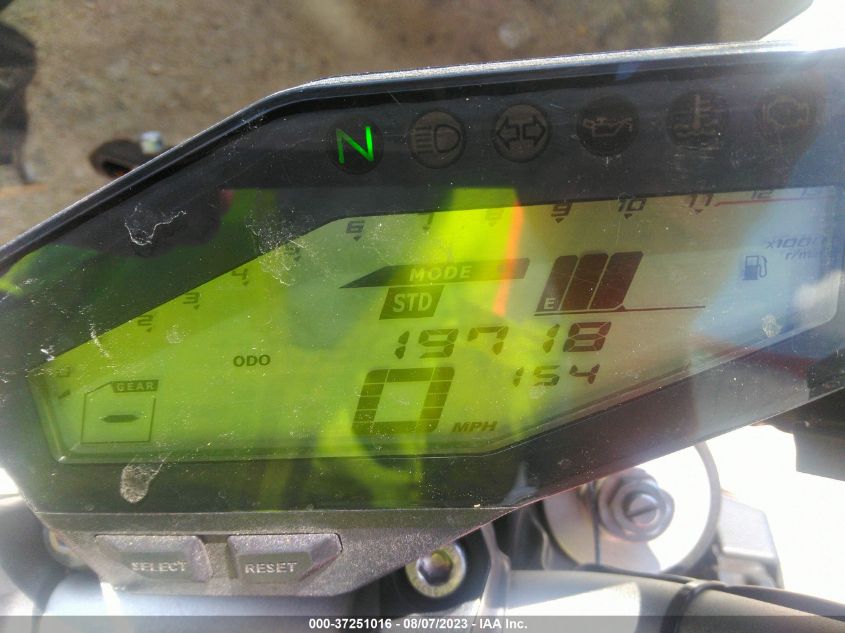 2014 YAMAHA FZ09 JYARN33E2EA002881