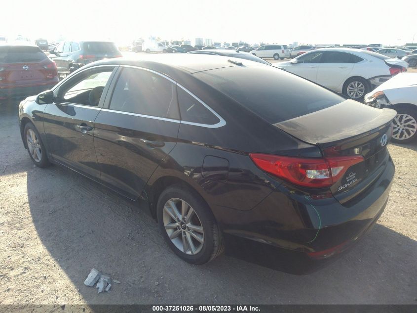 2016 HYUNDAI SONATA SE - 5NPE24AF9GH316777