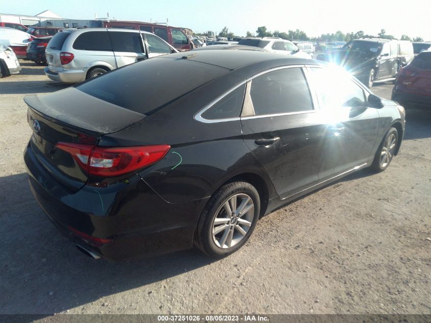 2016 HYUNDAI SONATA SE - 5NPE24AF9GH316777