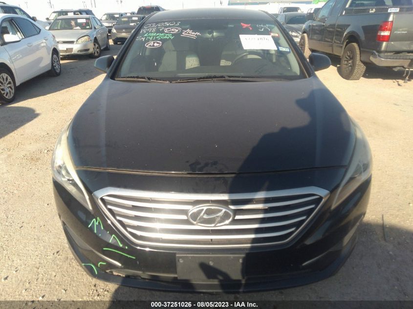 2016 HYUNDAI SONATA SE - 5NPE24AF9GH316777