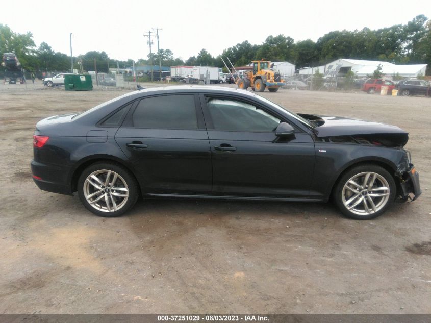 2017 AUDI A4 SEASON OF AUDI PREMIUM - WAUDNAF42HN039798
