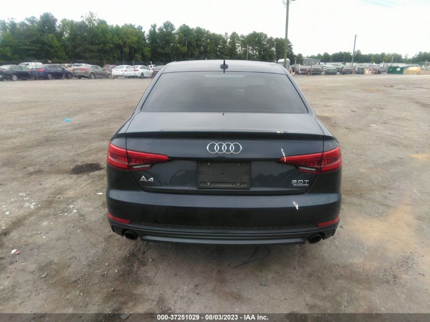 2017 AUDI A4 SEASON OF AUDI PREMIUM - WAUDNAF42HN039798