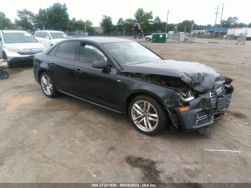2017 AUDI A4 SEASON OF AUDI PREMIUM - WAUDNAF42HN039798