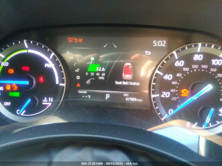 2020 TOYOTA HIGHLANDER HYBRID XLE - 5TDHBRCH3LS501114