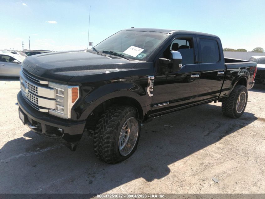 2017 FORD SUPER DUTY F-250 SRW LARIAT/PLATINUM - 1FT7W2BT9HED49981