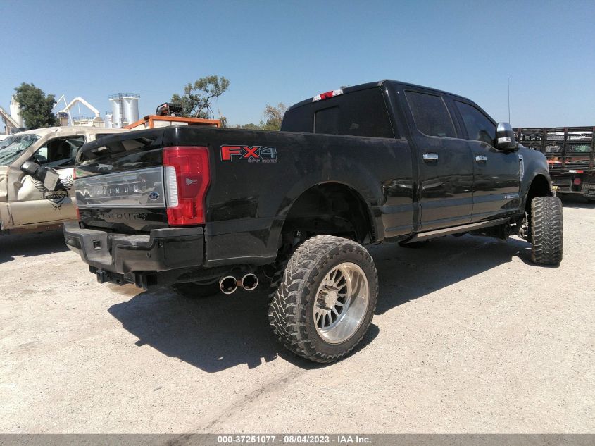 2017 FORD SUPER DUTY F-250 SRW LARIAT/PLATINUM - 1FT7W2BT9HED49981