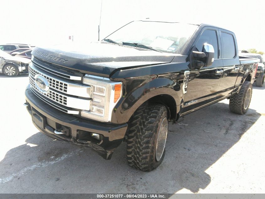 2017 FORD SUPER DUTY F-250 SRW LARIAT/PLATINUM - 1FT7W2BT9HED49981