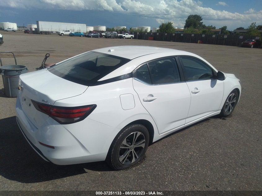VIN 3N1AB8CVXMY302043 2021 NISSAN SENTRA SV