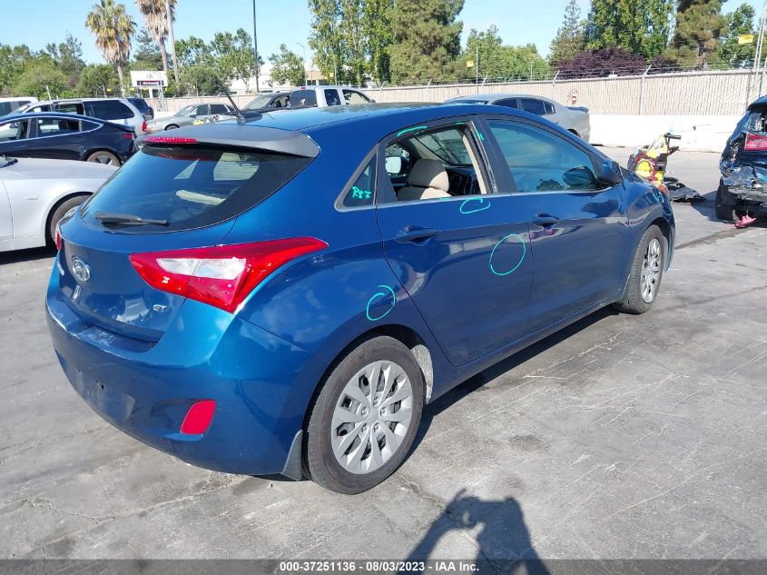 2016 HYUNDAI ELANTRA GT - KMHD35LH4GU296257