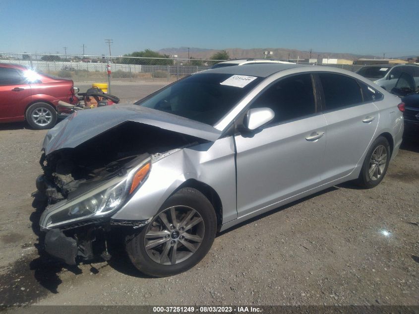 2016 HYUNDAI SONATA 2.4L - 5NPE24AFFGH278908