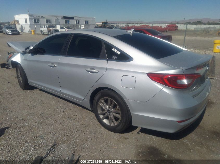 2016 HYUNDAI SONATA 2.4L - 5NPE24AFFGH278908